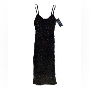 Guess by Marciano heli dress, black gold, EU 40 US S size